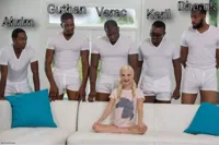 girl on couch