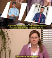 corporate wants you to find the difference