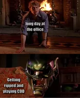 green goblin mask