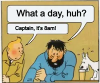 Tintin and Haddock