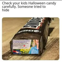 Check your Halloween candy