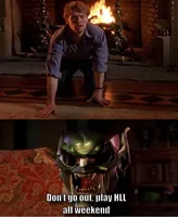 green goblin mask