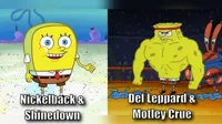 Weak spongebob vs strong spongebob