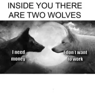 Inside you there are two wolves