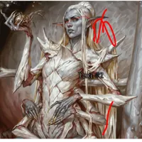 Speech bubble meme template reversed