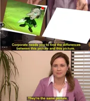 corporate wants you to find the difference