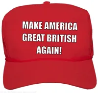 blank red MAGA hat