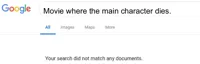 Google No Results