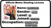 Meme Stealing License