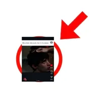 red circle