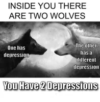 Inside you there are two wolves