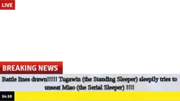 Breaking News template
