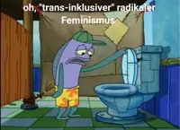 oh thats a toilet spongebob fish