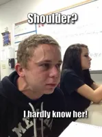 Straining kid