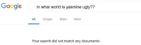Google No Results