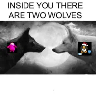 Inside you there are two wolves