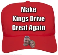 blank red MAGA hat
