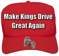 blank red MAGA hat