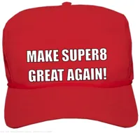 blank red MAGA hat