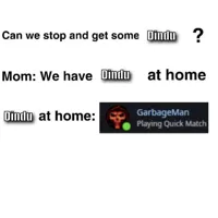 At home