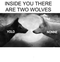 Inside you there are two wolves