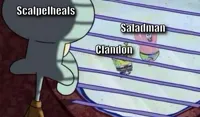 squidward looking out window