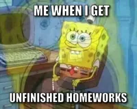 spongebob panic inside