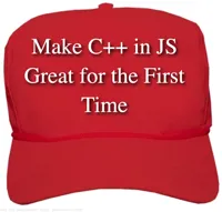 blank red MAGA hat