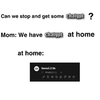 At home