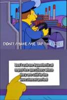 Don't make me tap the sign