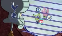 squidward looking out window