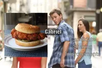 guy looking at girl