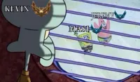 squidward looking out window
