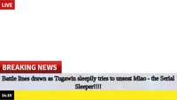 Breaking News template