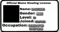 Meme Stealing License