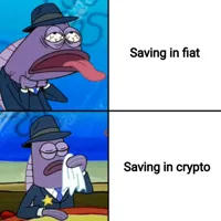 Fish choking and wiping face