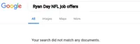 Google No Results