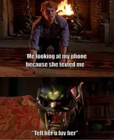 green goblin mask