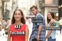 guy looking at girl
