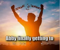 guy breaking chains