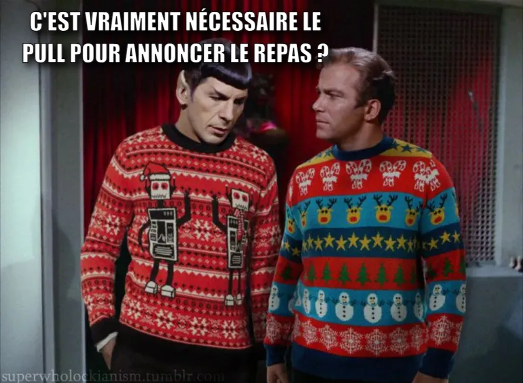 Kirk & Spock Christmas