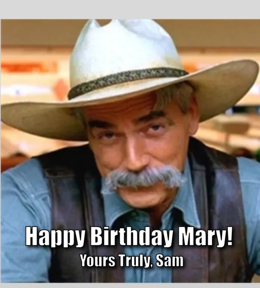 Sam Elliot happy birthday