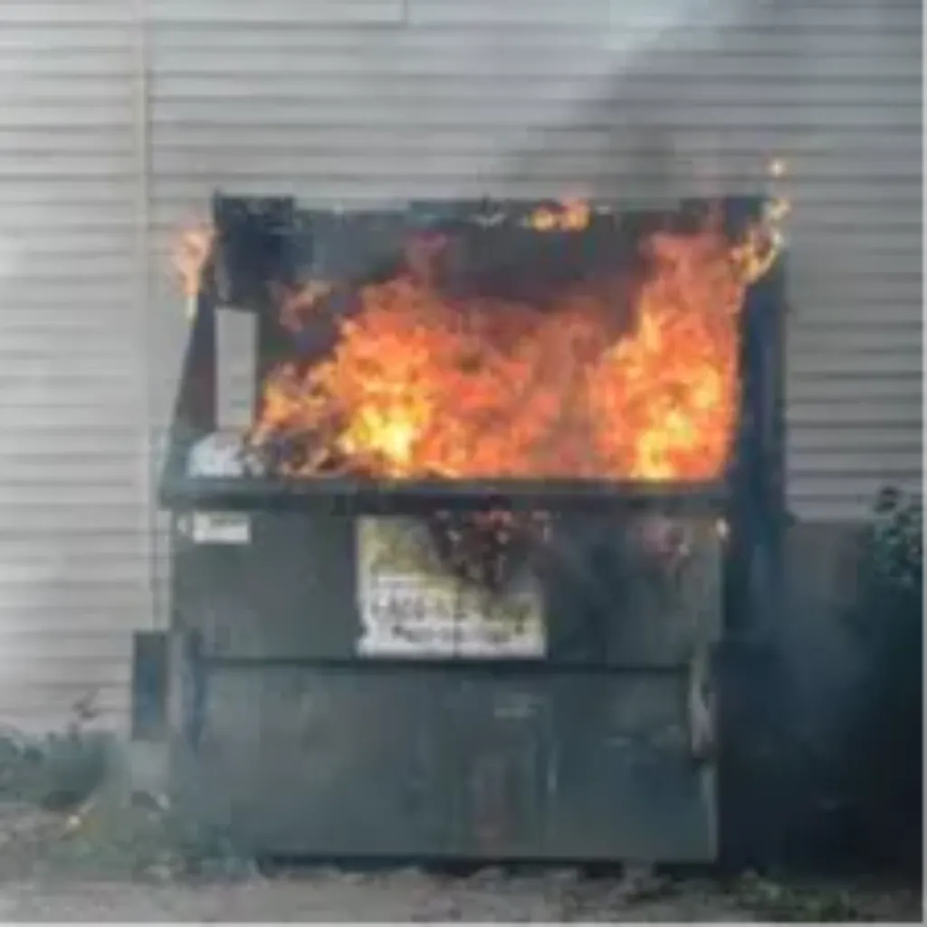 dumpster fire