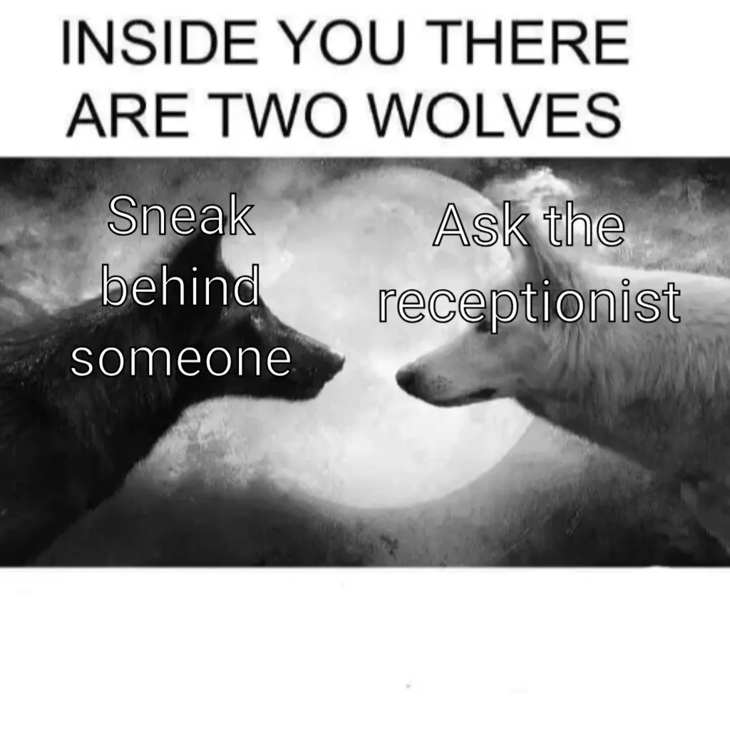 Inside you there are two wolves