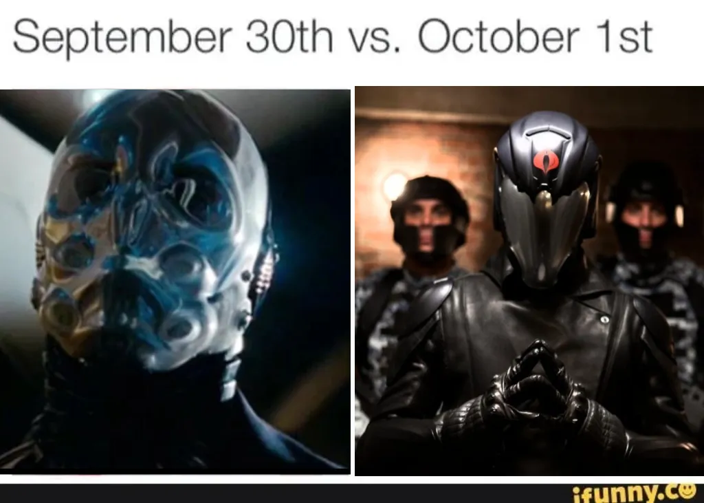 september 30 october 1