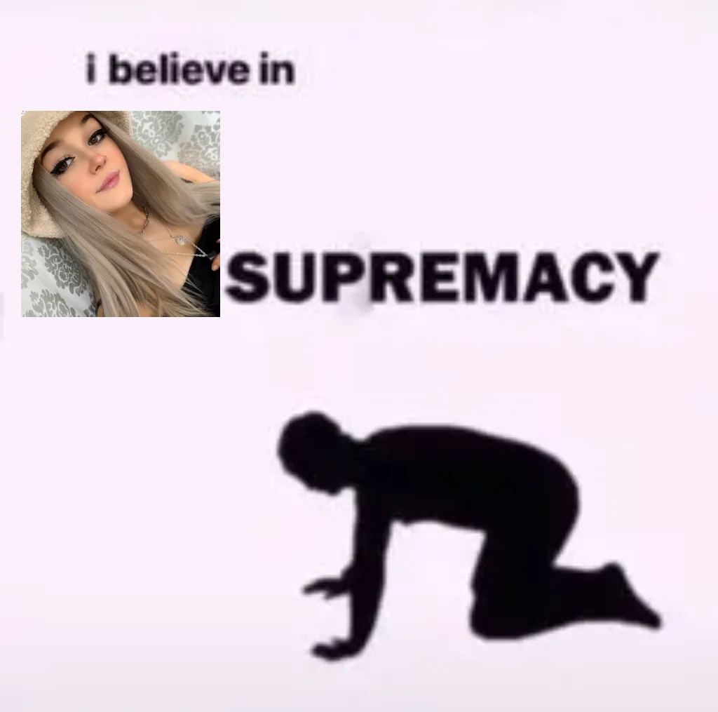 I believe in supremacy