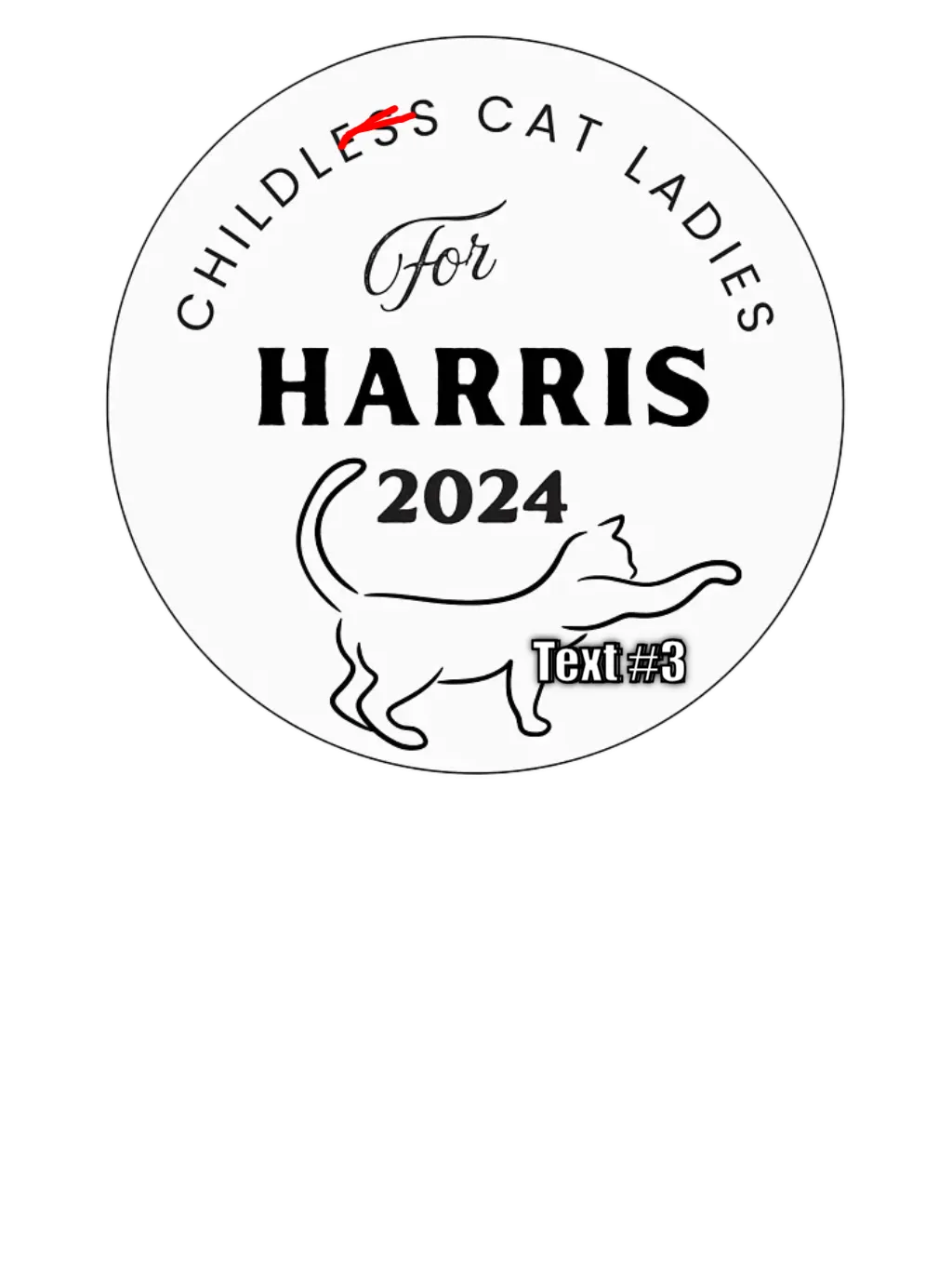 Childless Cat Ladies for Harris 2024