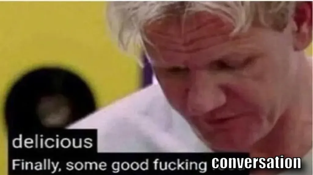 Gordon Ramsay some good food