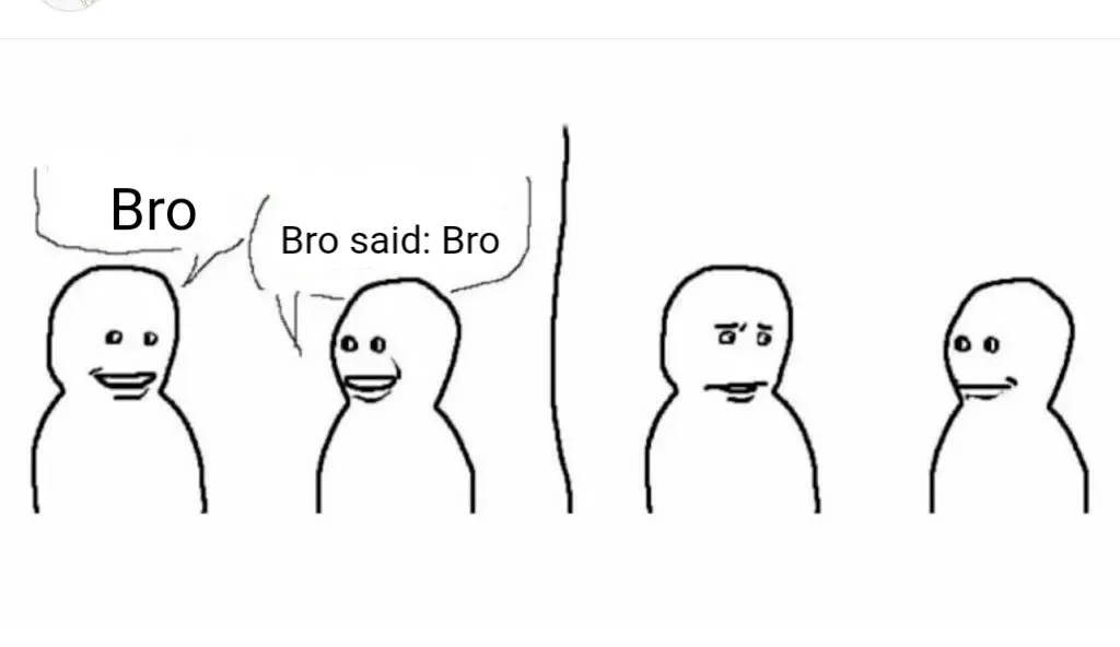 Bro visited his friend