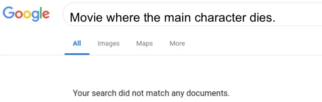 Google No Results